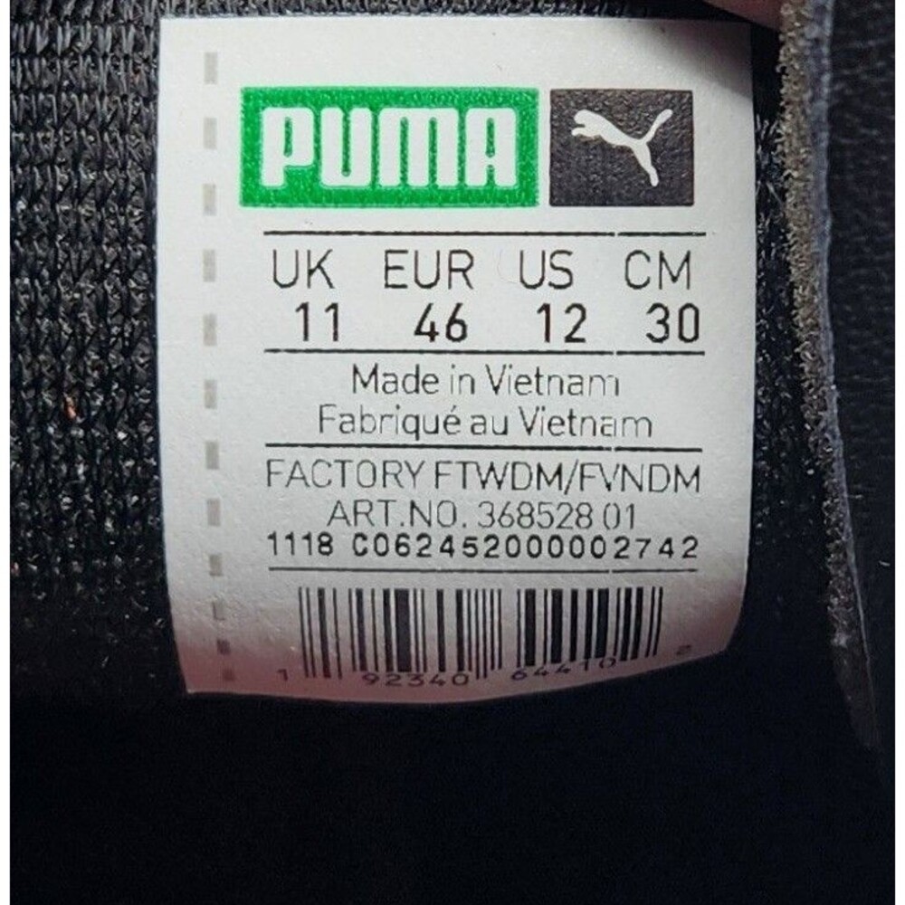 Puma Clyde Game Winner Men's Leather Sneakers Mens size 12 New - Picture 10 of 10
